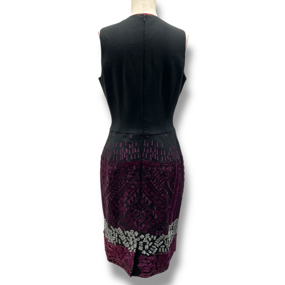 ETRO エトロ エンブロイダリー ニットドレ スワンピース 刺繍 ブラック