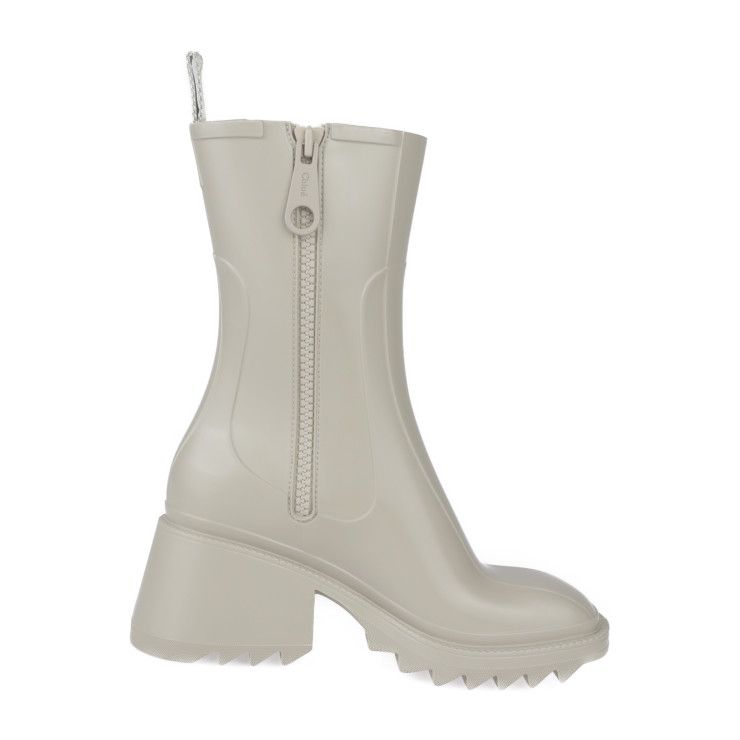 Chloé ベージュ レインブーツ Chloe - CHLOE BETTY クロエ ベティ ブーツ レインブーツ 37