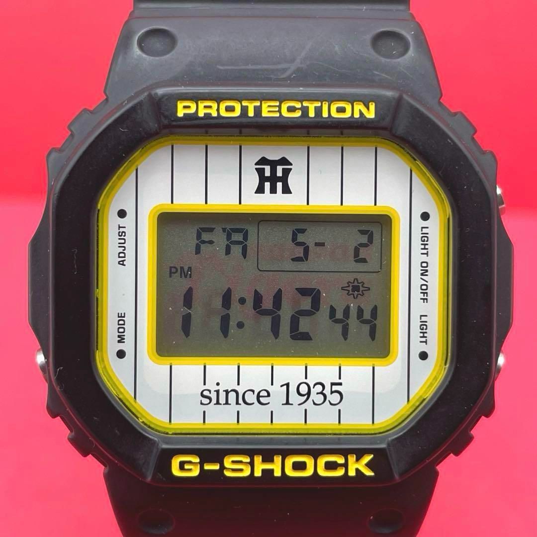 阪神タイガース2005限定CASIO G-SHOCK 阪神タイガース 2005優勝 CASIO DW-5600VTTORA-1TJR カシオ G-SHOCK G