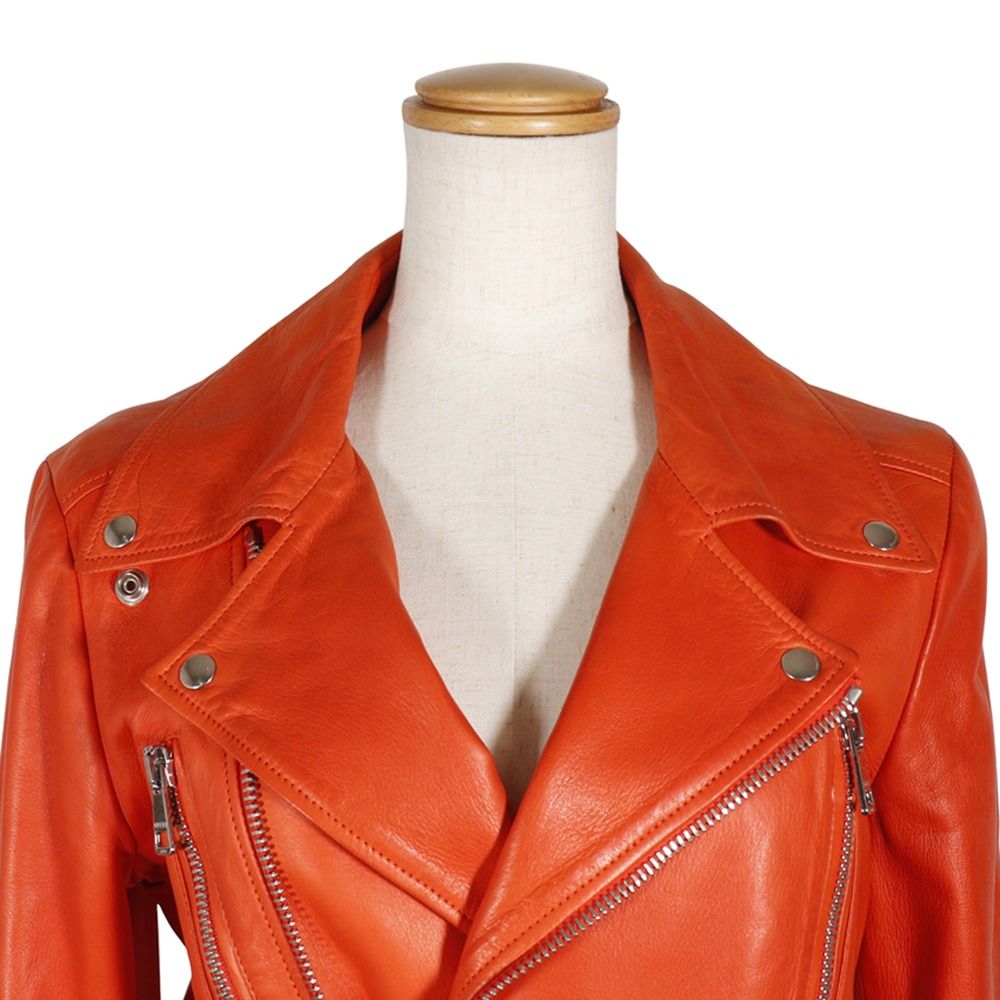 GUCCI】グッチ ダブルライダース トムフォード期 371225 ラムスキン