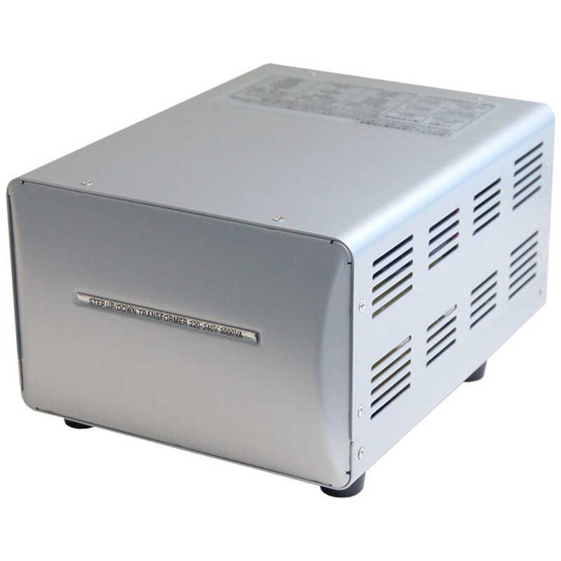 カシムラ 変圧器 220 240V⇔100V 容量海外3000W 1500W WT-15EJ