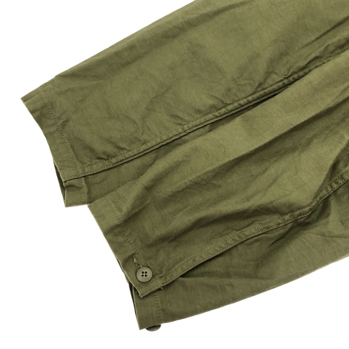 【関税込み】NEEDLES カーキ D.N. カバーオール ジャケット Needles ニードルズ サイズL D.N. Coverall Back Sateen Olive