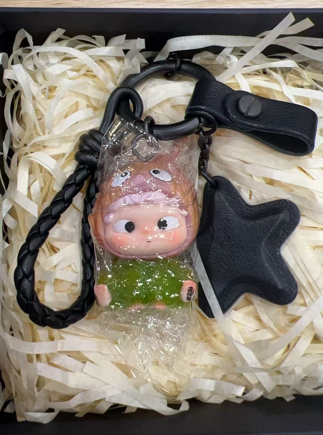 泡泡瑪特ベース改造 一点物 バッグチャーム