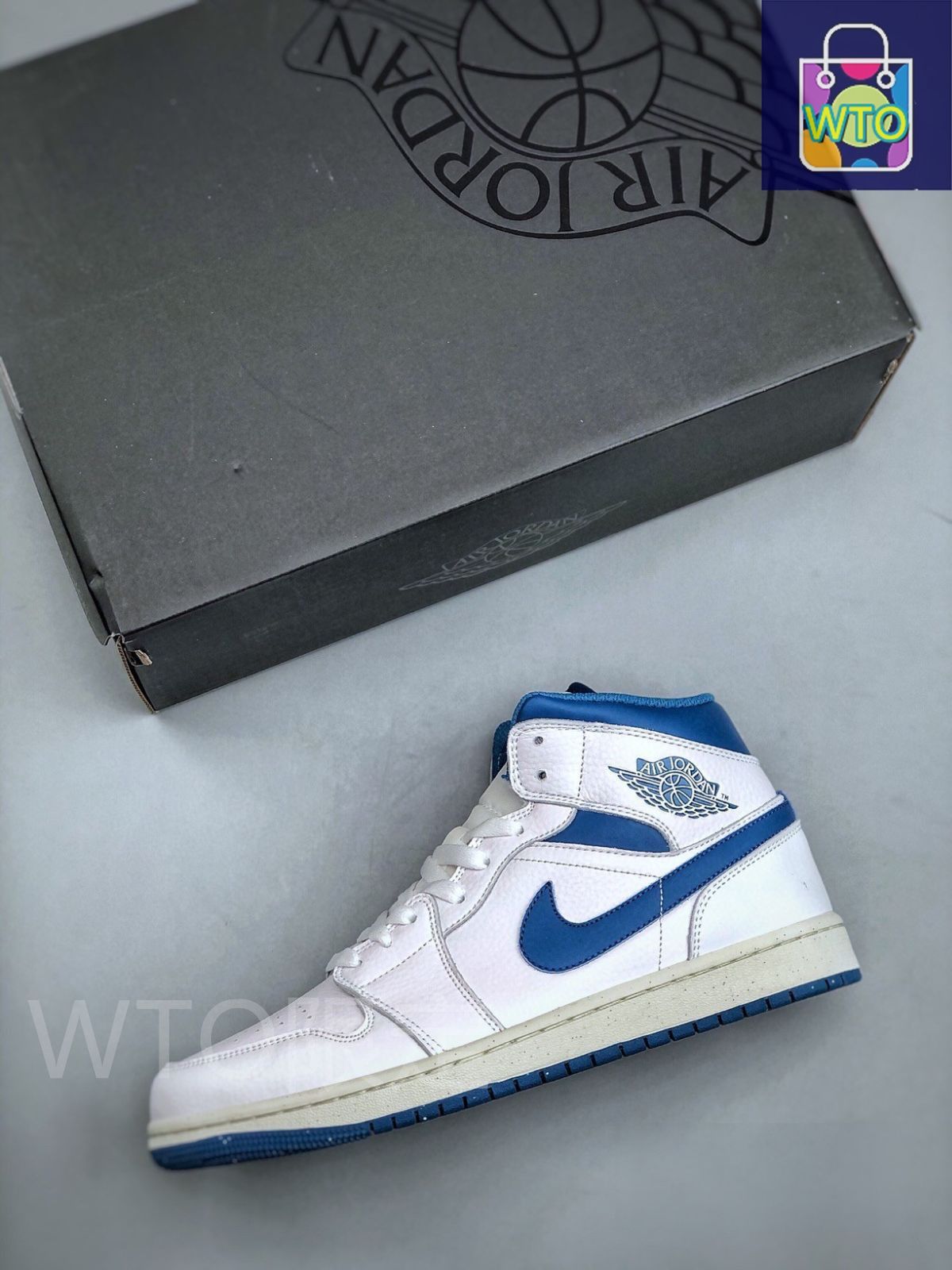 AIR JORDAN 1 MID ジョーダン　箱付きほぼ未使用 新品未使用29㌢AIR JORDAN 1 MID - メルカリ