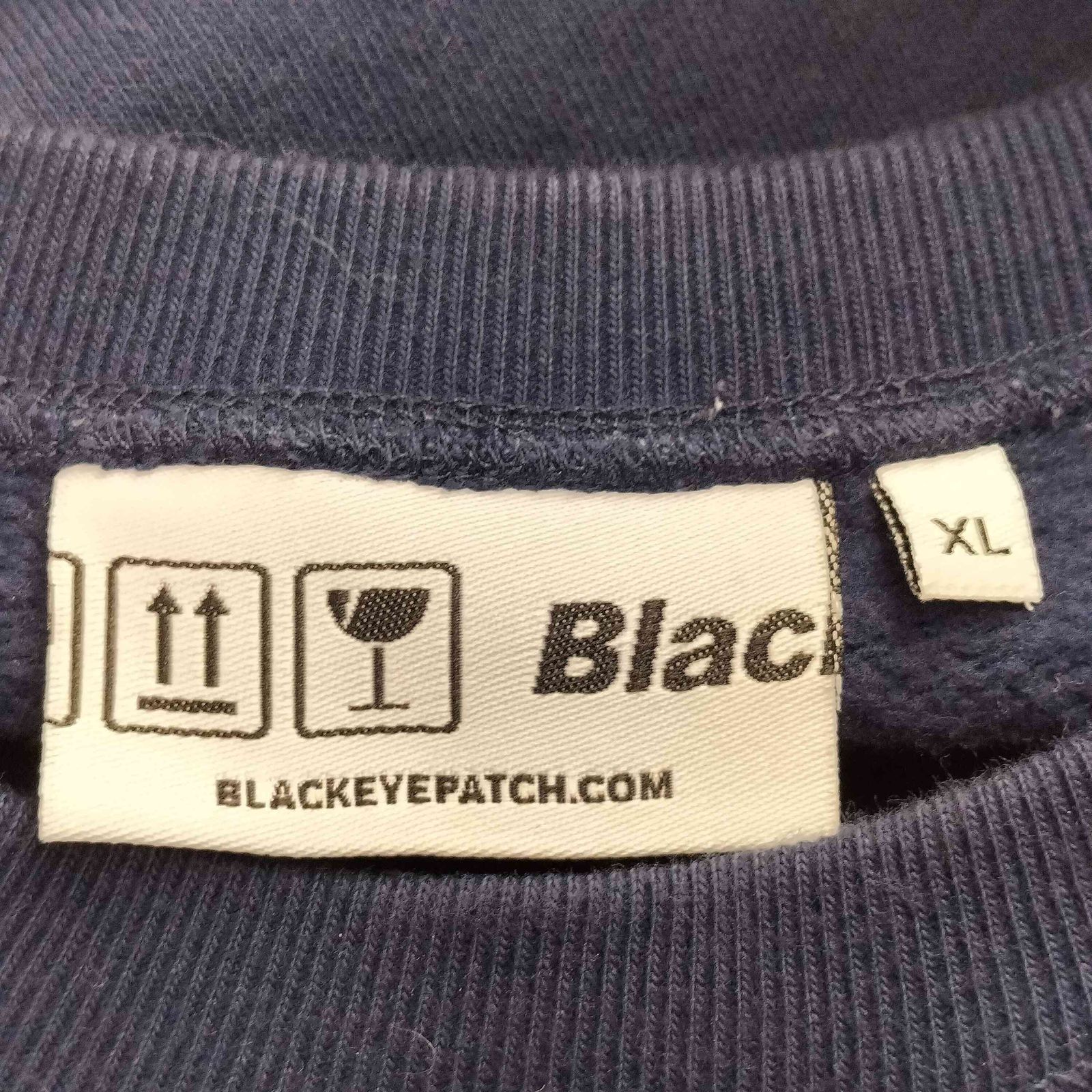 BLACKEYEPATCH ALL CITY トレーナー L ネイビー ブラックアイパッチ Black Eye Patch ALL CITY 刺繍 トレーナー