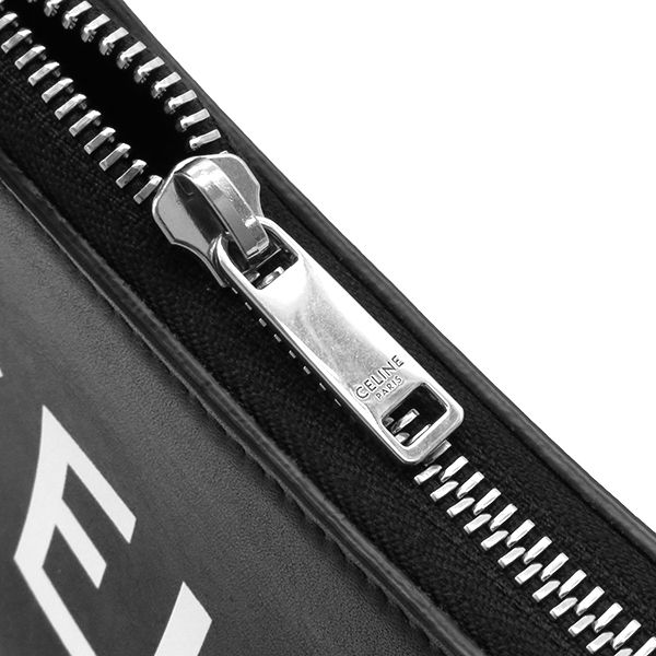 セリーヌ CELINE ショルダーバッグ アヴァ カーフ ブラック シルバー  