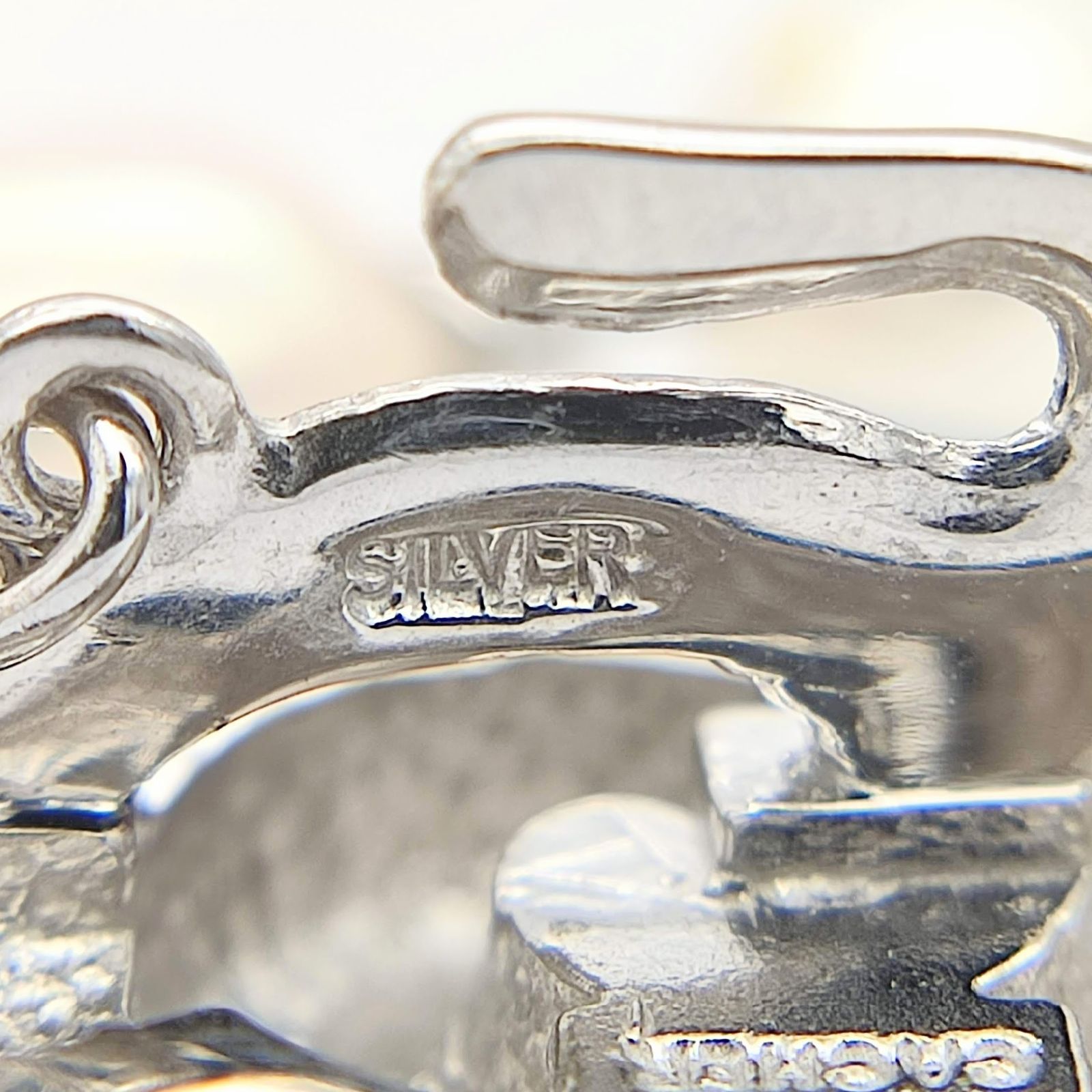 美品】CACHER カシェ パールネックレス 本真珠 8mm SILVER シルバー925 