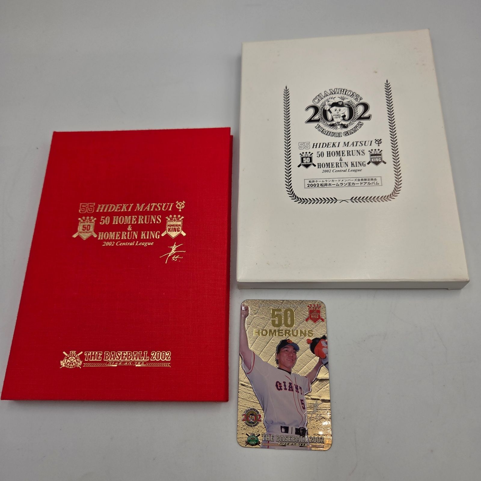 2002松井ホームラン王カードアルバム 松井秀喜 巨人
