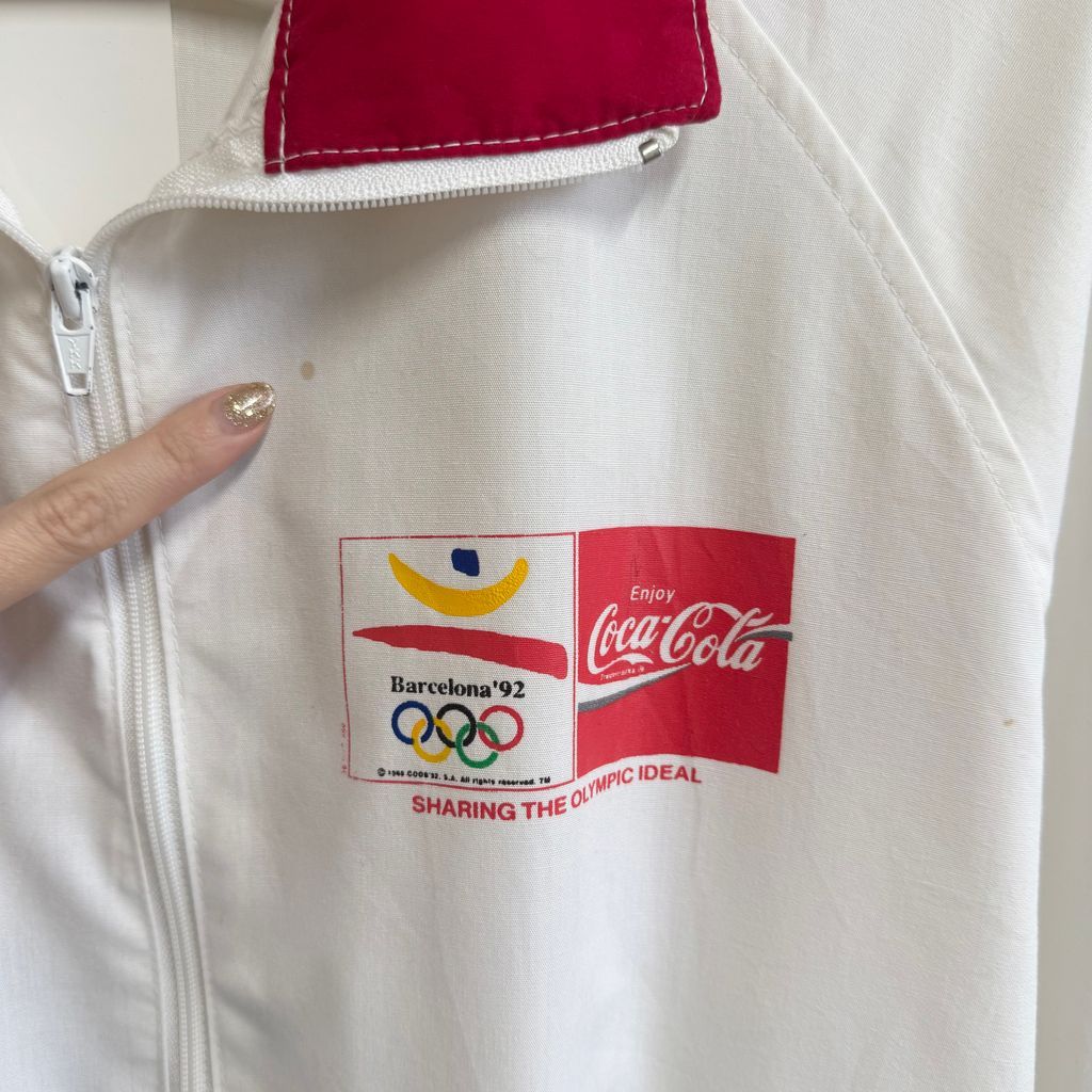 コカコーラブルゾン USA製 Swingster 92 バルセロナオリンピック Barcelona Olympic