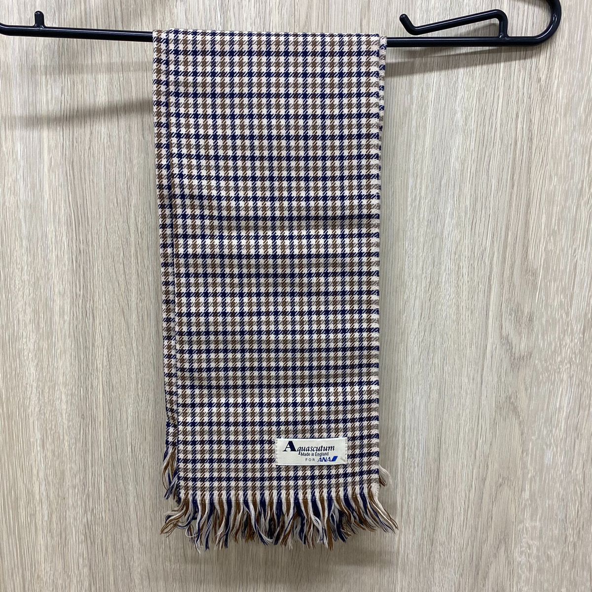 S【中古】Aquascutum アクアスキュータム ANA マフラー - メルカリ