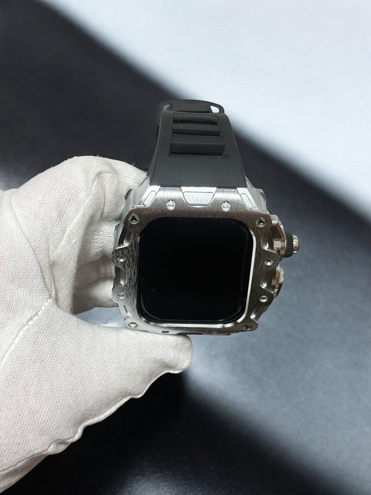 アップルウォッチカスタムカバーケースApple Watchバンドラバーベルト