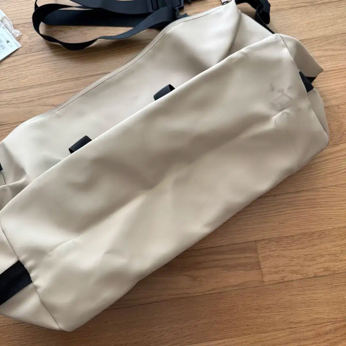 OS レインス RAINS ハイルー ウィークエンド バッグ ボストンバッグ ベージュ KARIMZIABAT_FR