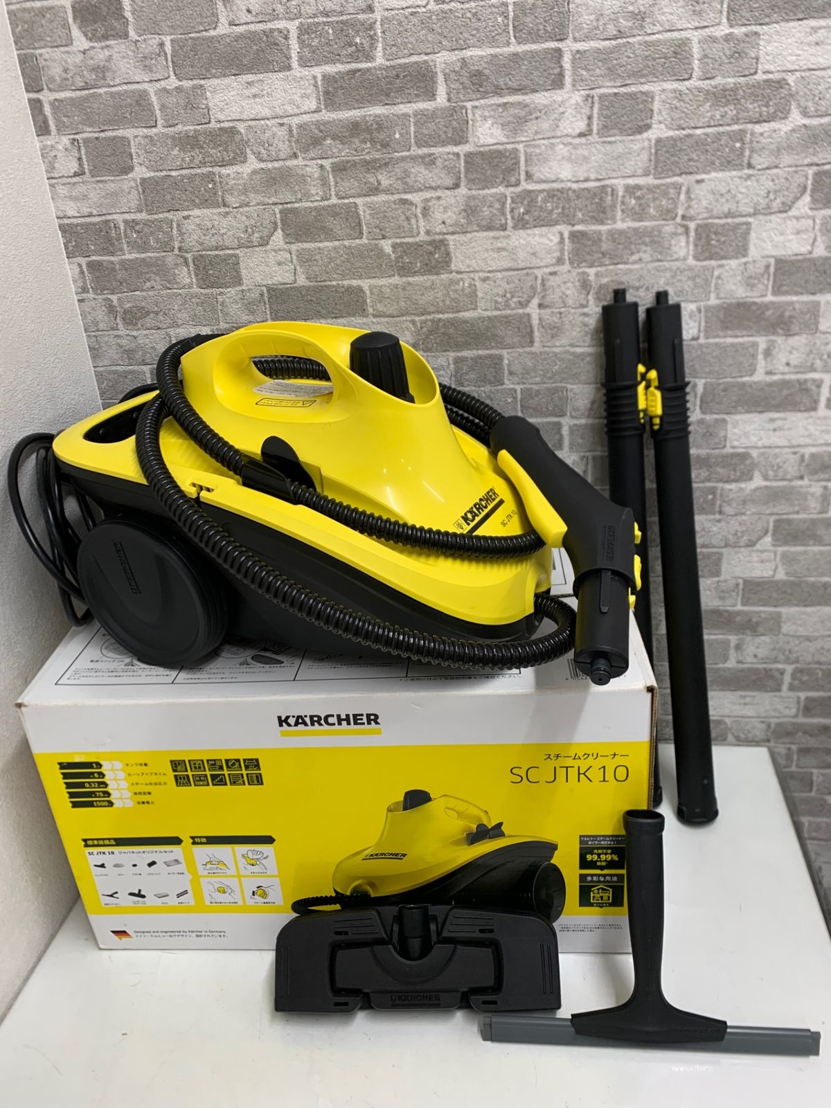 KARCHER ケルヒャー スチームクリーナー SCJTK10 - メルカリ