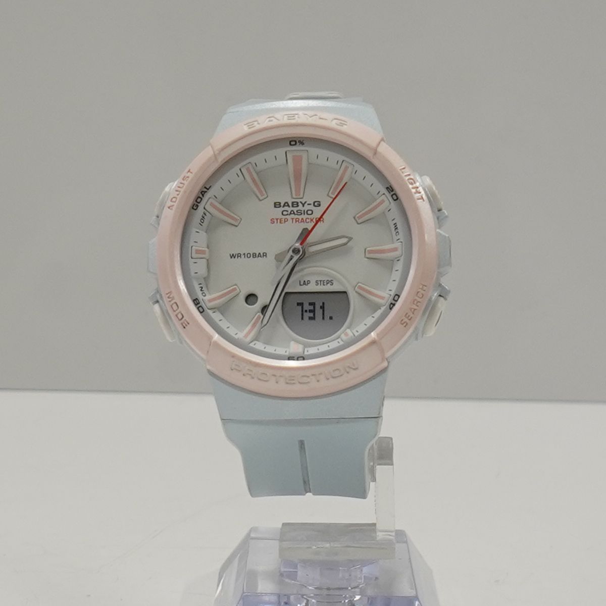 CASIO Baby-G BGS-100SC 腕時計 USED美品 ステップトラッカー 歩数計測