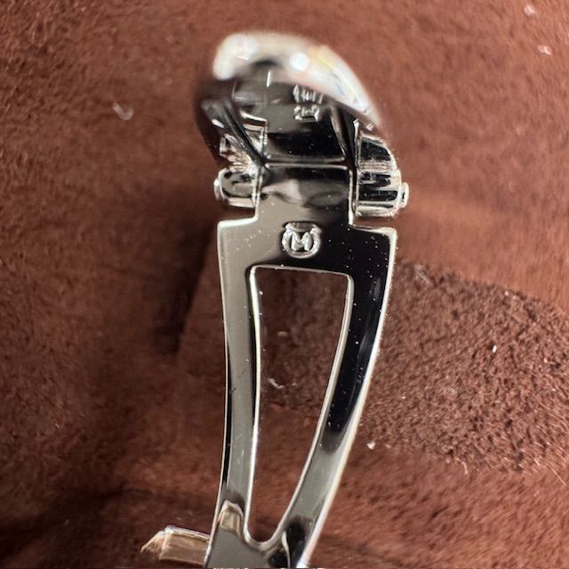 MIKIMOTO ミキモト タイピン カフス 3点セット パール 7-7.4mm SILVER