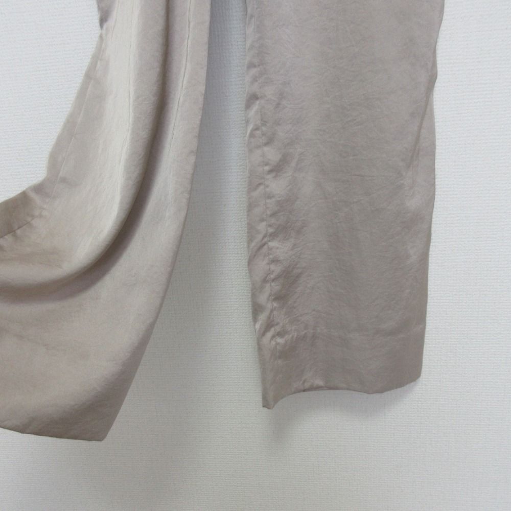 美品 22AW yori ヨリ サテンフリルサロペット オーバーオール