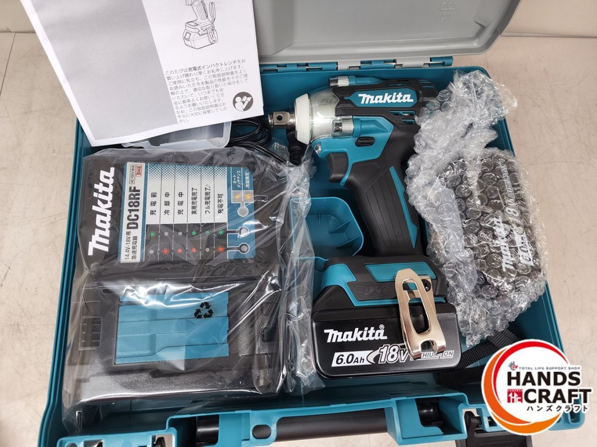 3/未使用品 マキタ 18V 見出さ 充電式インパクトレンチ TW300DRGX