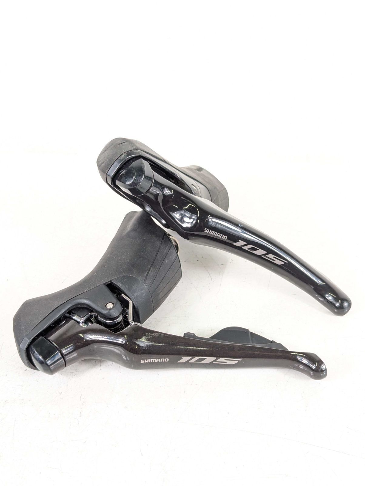 並品 Shimano シマノ 105 ST R7000 非油圧 機械式 2x 11 STIレバー ST251006C