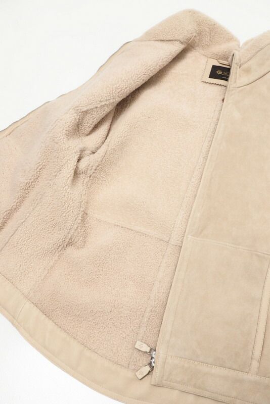 Loro Piana ロロピアーナ ムートン ジャケット ジップアップジャケット  