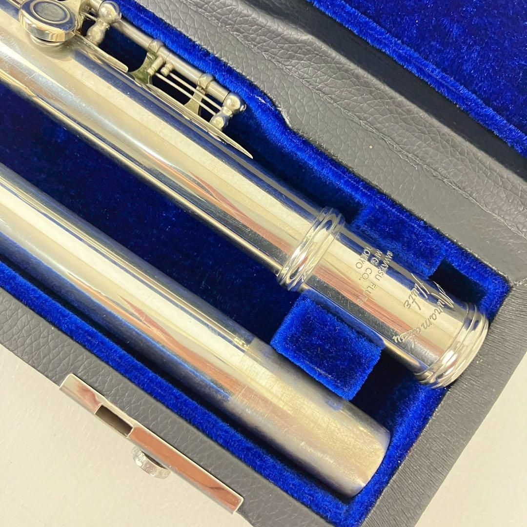 【極希少】管体銀製 ムラマツフルート U7 Uモデル 旧型スタンダードモデル 極希少】管体銀製 ムラマツ フルート U7 Uモデル 旧型