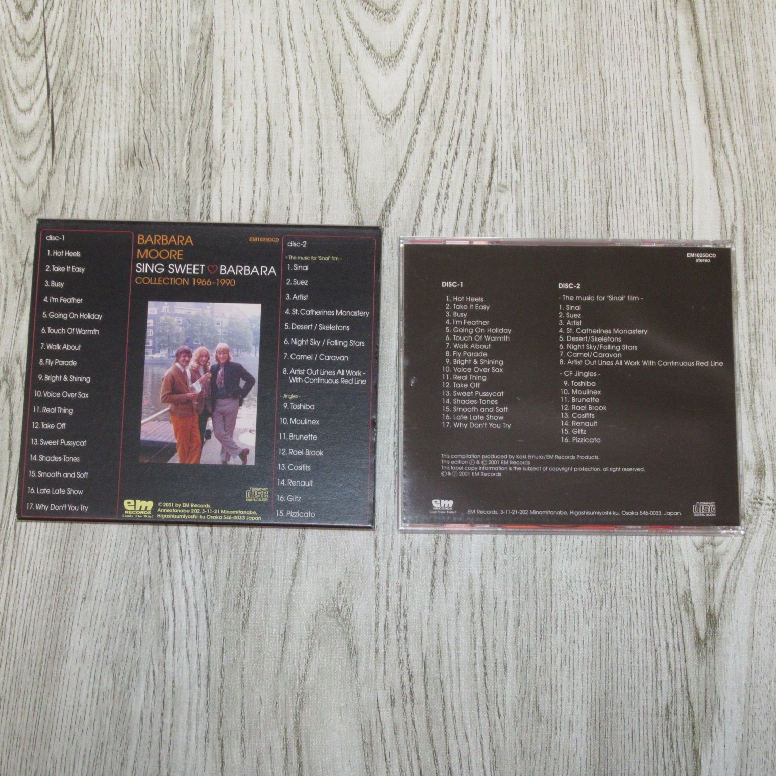 CD バーバラ・ムーア・コレクション 1966-1990 BARBARA MOORE SING