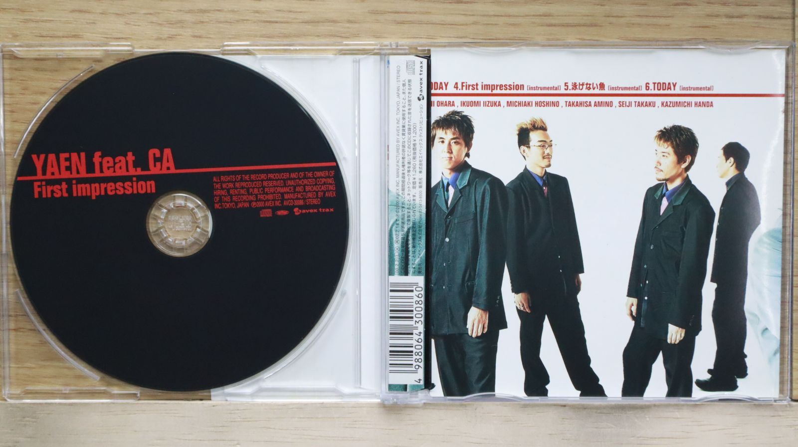 国内盤CD☆野猿 feat. CA/Yaen feat. CA□ First impression