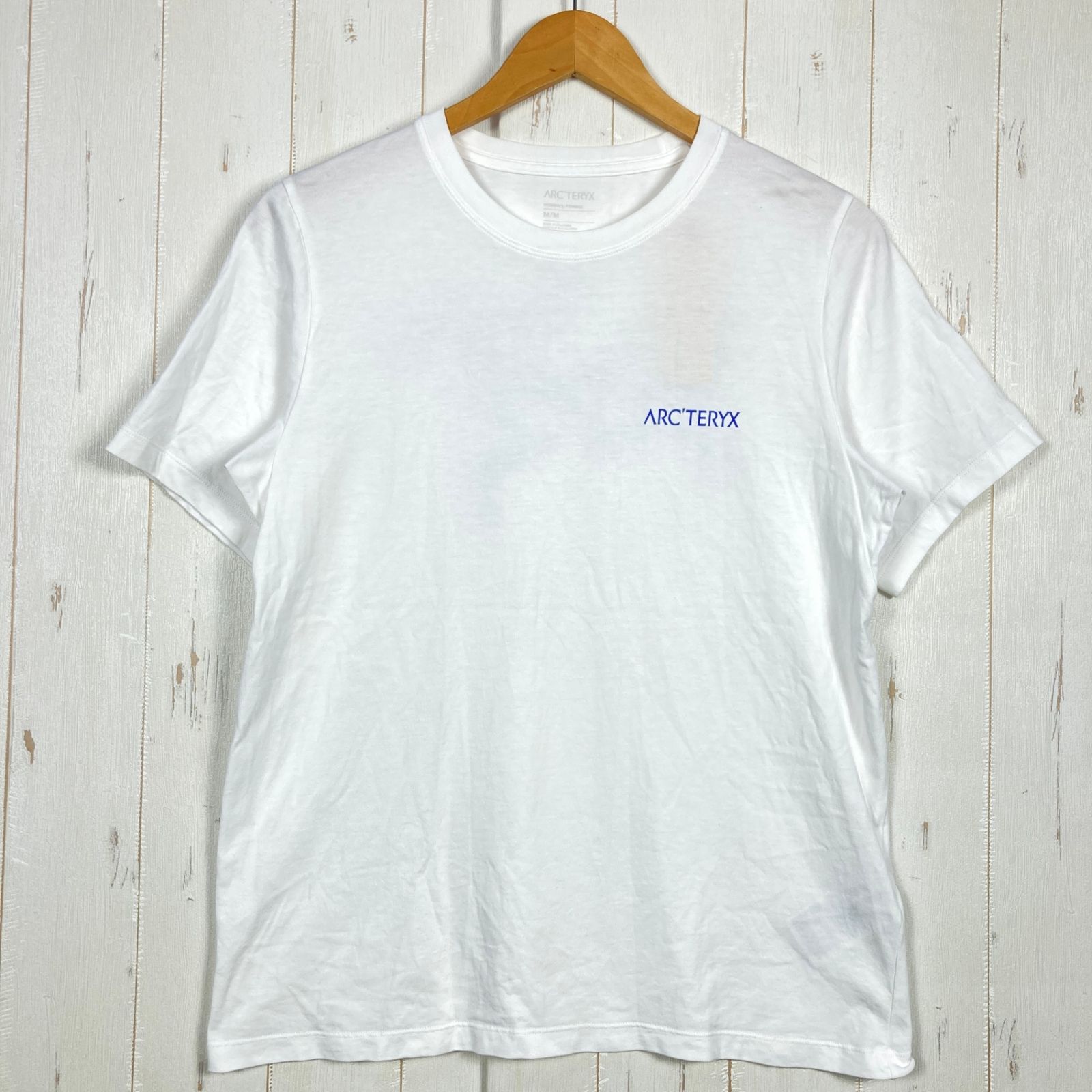 Women s M ホワイト系 Arcteryx アークテリクス クラッグ SL コットン ブラード バード ショート スリーブ Kragg SL Cotton Blurred Bird Crew SS コットン ウェア トップス イ