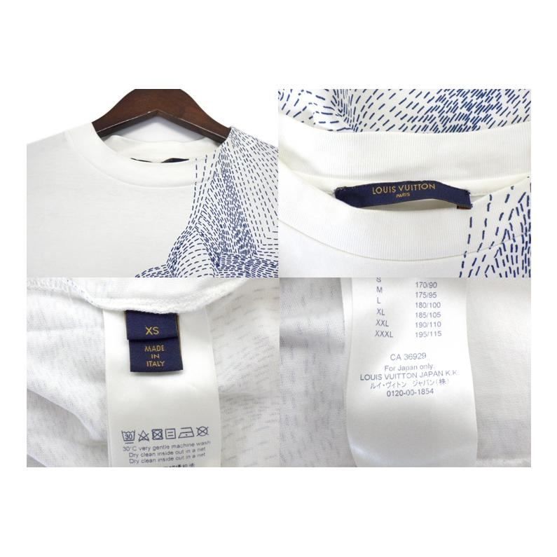 華やかデザイン☆Louis Vuittonフラワーロゴ 刺繍 半袖Tシャツ 今日特価】Louis Vuitton フラワーアルファベット刺繍 ショート
