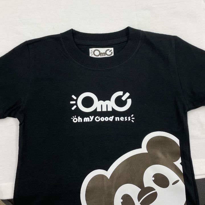 OMG Choco KIDS Tシャツ 半袖 ブラック