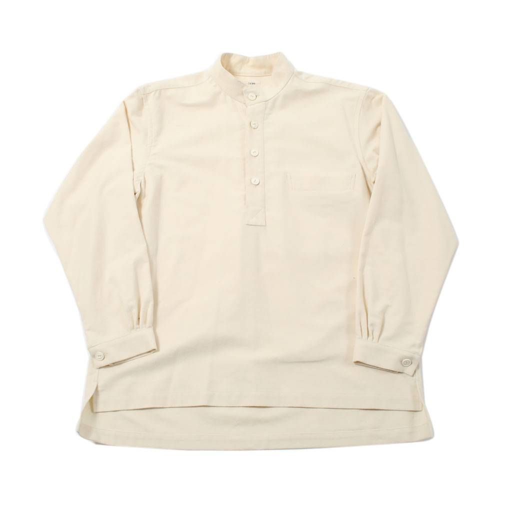 40％OFF】Scye サイ バンドカラーシャツ オフホワイト S（36