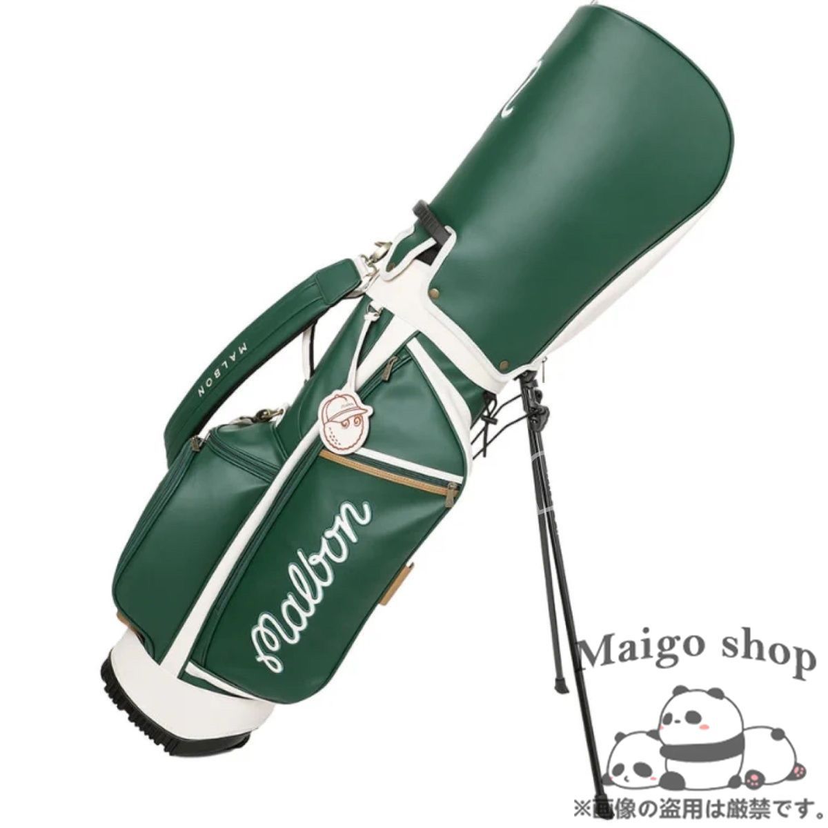 人気❤️Malbon Golf マルボン ゴルフバッグ キャディバッグ スタンド