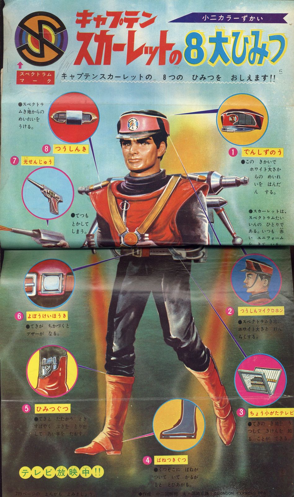 小学館 1968年(昭和43年)の漫画雑誌 小学二年生1968年(昭和43年)