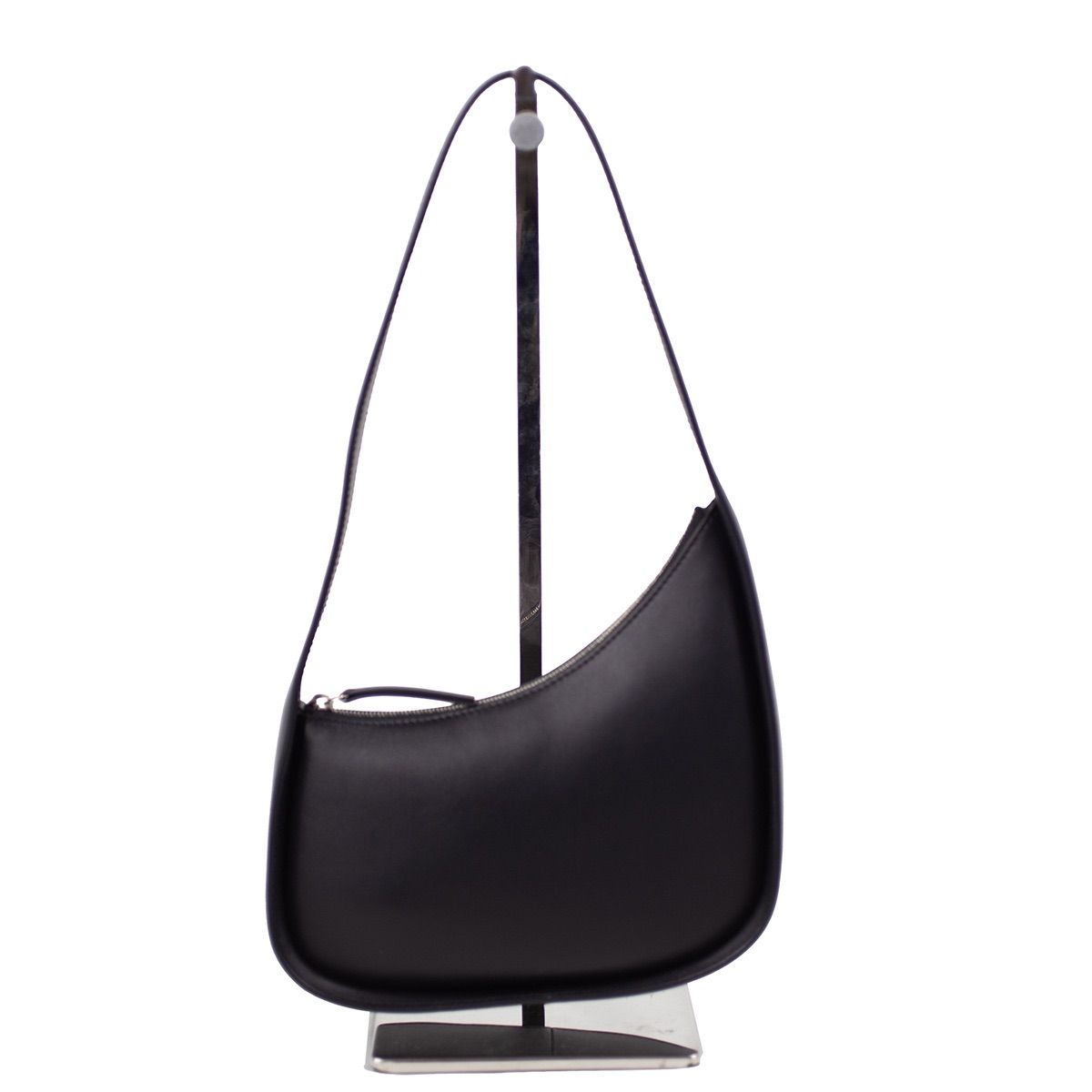 ザロウ ハーフムーン ブラック ザロウ☆ハーフムーンバッグ☆ブラック