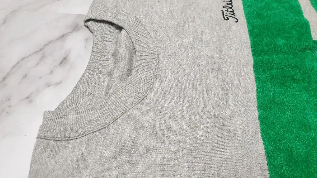 Titleist ストライプセーター 韓国Titleist ストライプ長袖ニット