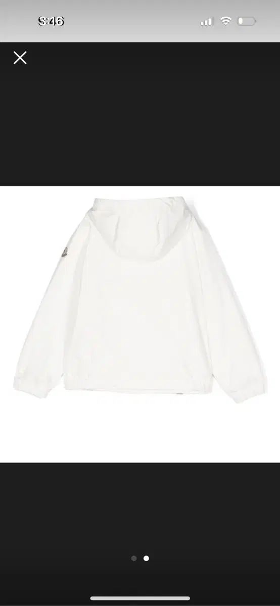 MONCLER モンクレール キッズ 3y 白 ウィンドブレーカー