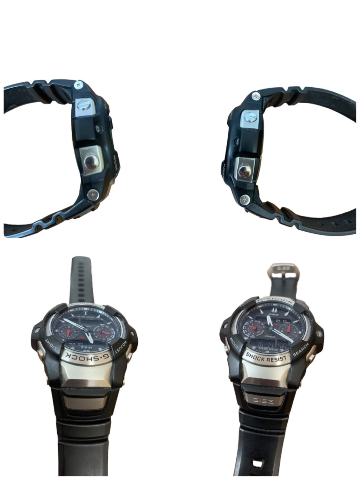 G-SHOCK GIES GS-1050 タフソーラー ワールドタイム 楽天市場】GS-1050-1A日本未発売モデルCASIOカシオ 防水 腕時計