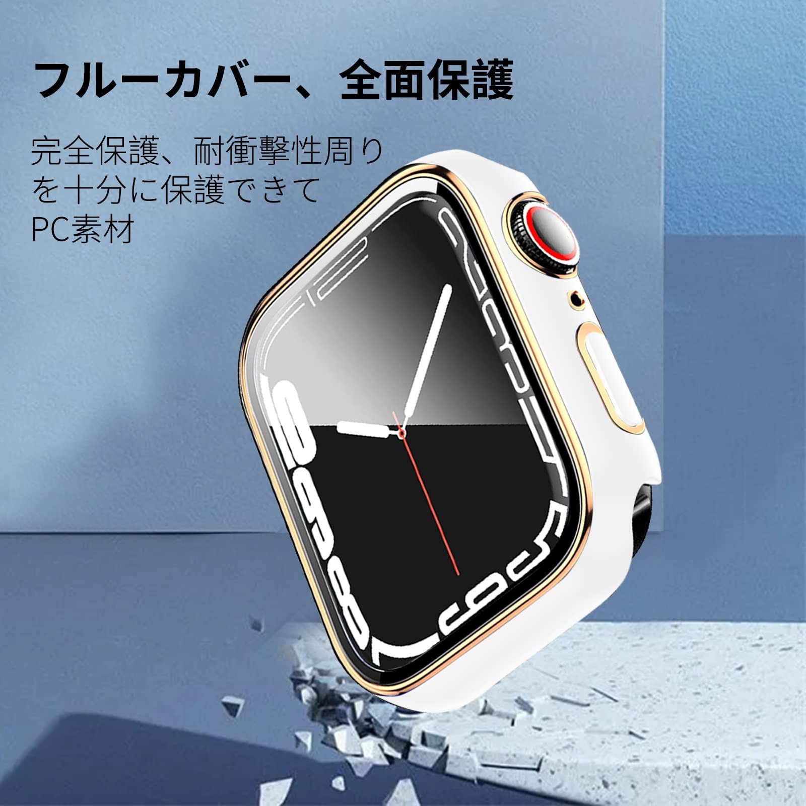 数量限定】FAZHAN 対応 Apple Watch Series SE2/SE/6/5/4 40mm ケース アップルウォッチSE2/SE/6/5/4  40mm ケース Apple Watch 2色ケース 対応 アップルウォッチ カバー ガラスフィルム 一 - メルカリ