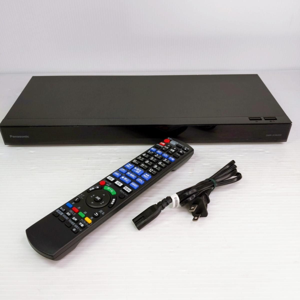 新品Panasonic DMR-2CW200 Amazon | パナソニック 2TB 2チューナー ブルーレイレコーダー
