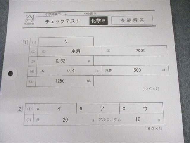 馬渕教室★小６理科 問題集セット Amazon.co.jp: 馬渕教室 小6 6年 理科 テキスト セット 2020年度