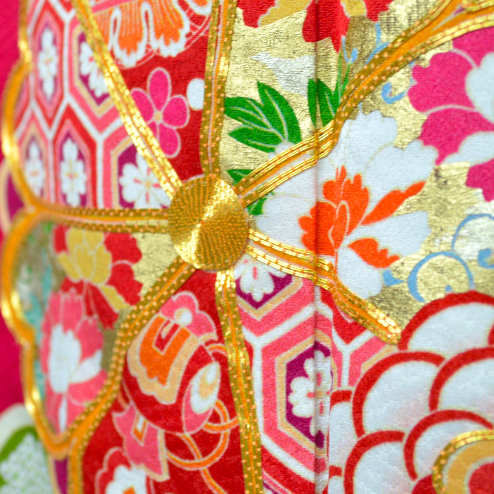 美品》正絹 振袖フルセット S〜Lサイズ 成人式 呉服店取扱品 金駒刺繍