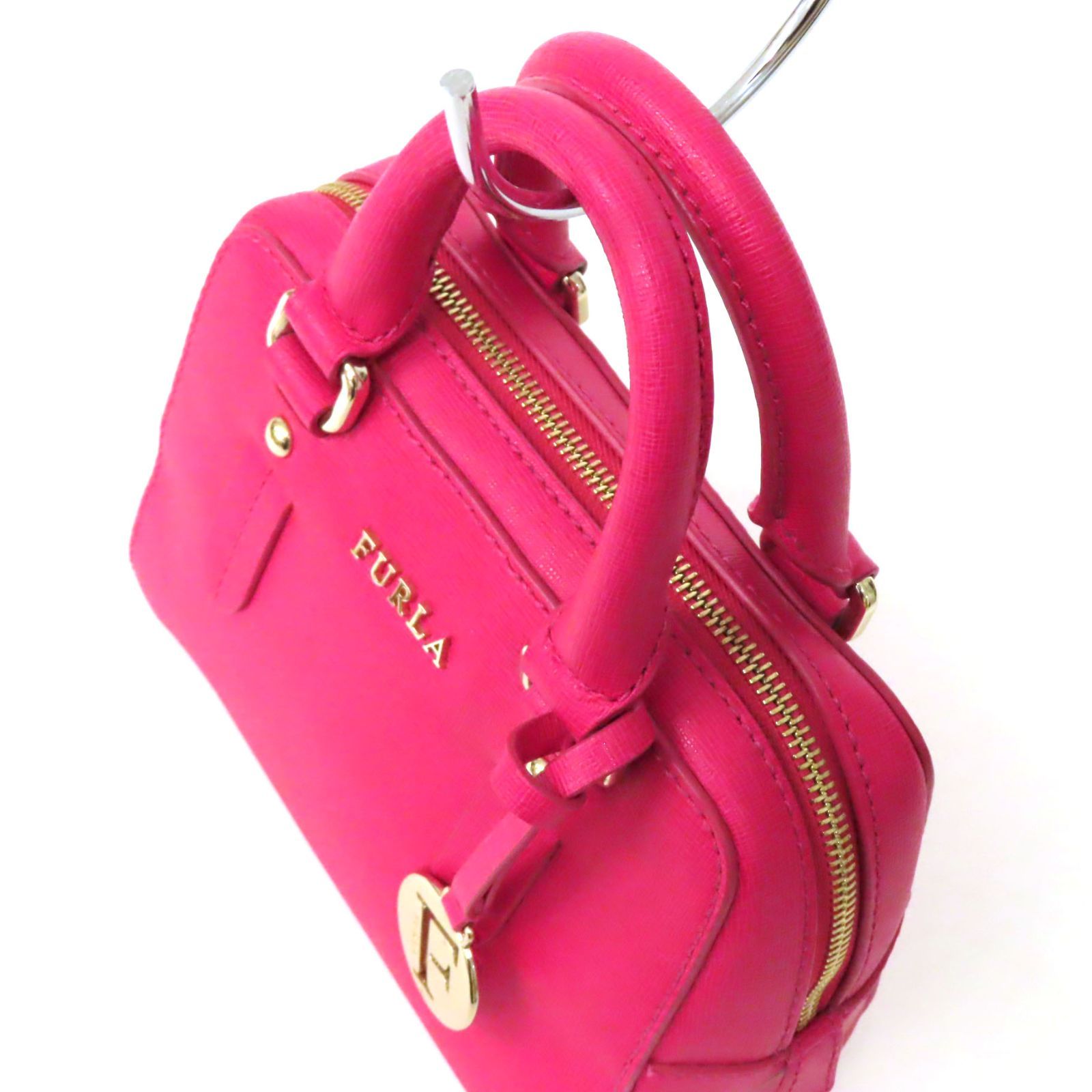 NG25044 美品 FURLA フルラ エレナ 2WAY ハンドバッグ ショルダー
