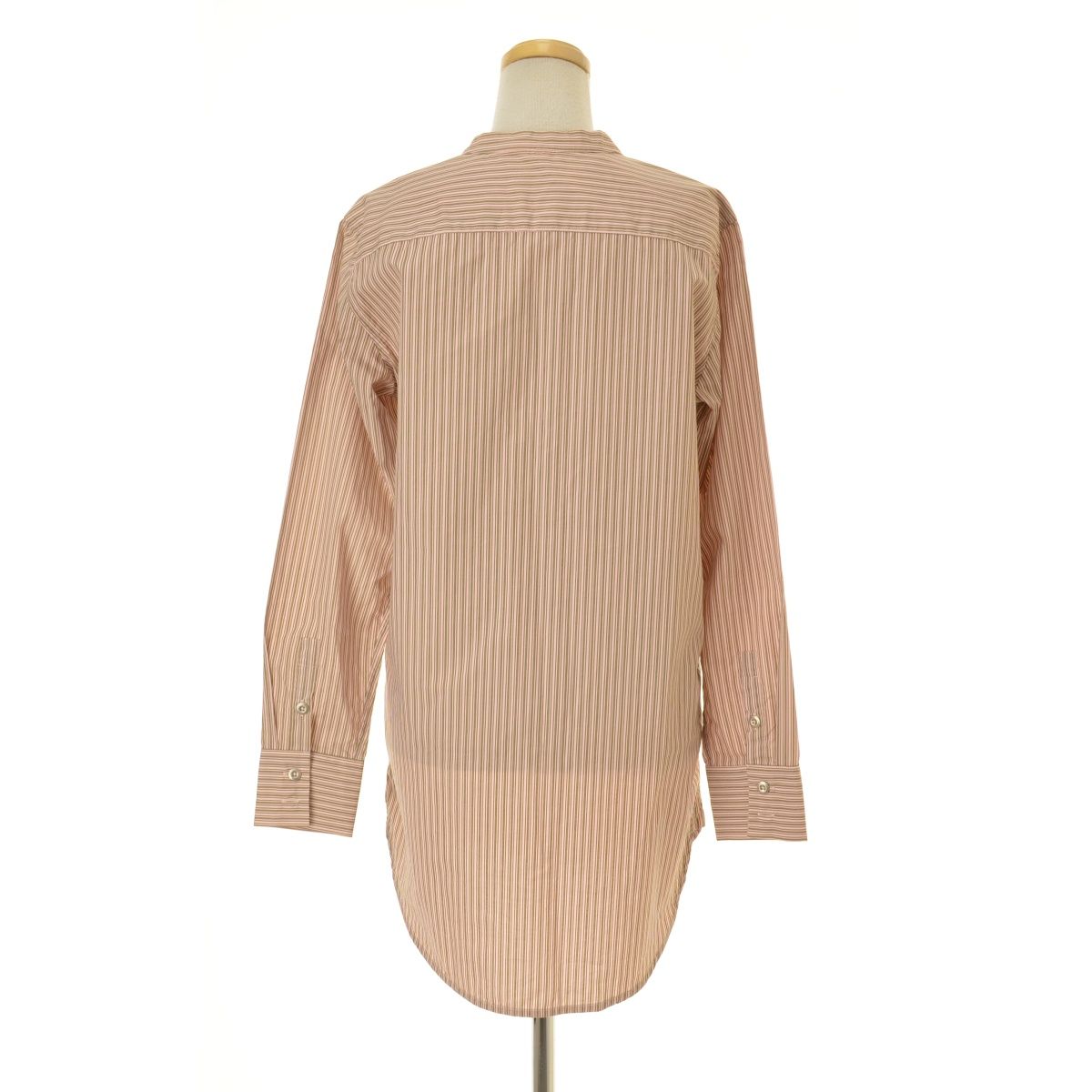 MARIMEKKO STIINA ストライプ バンド シャツ長袖チュニック