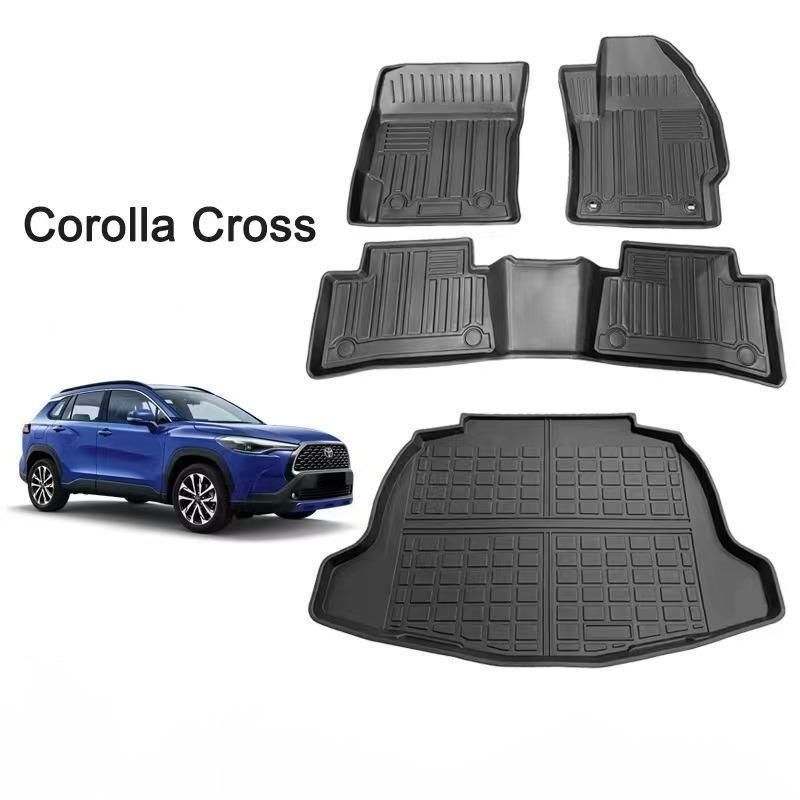 カローラ クロス 10系 ラゲッジマット 防水 トランクマット ガソリン車・ハイブリッド車 カーマット TPE材質 corolla cross ZVG11 ZSG10 ZVG15