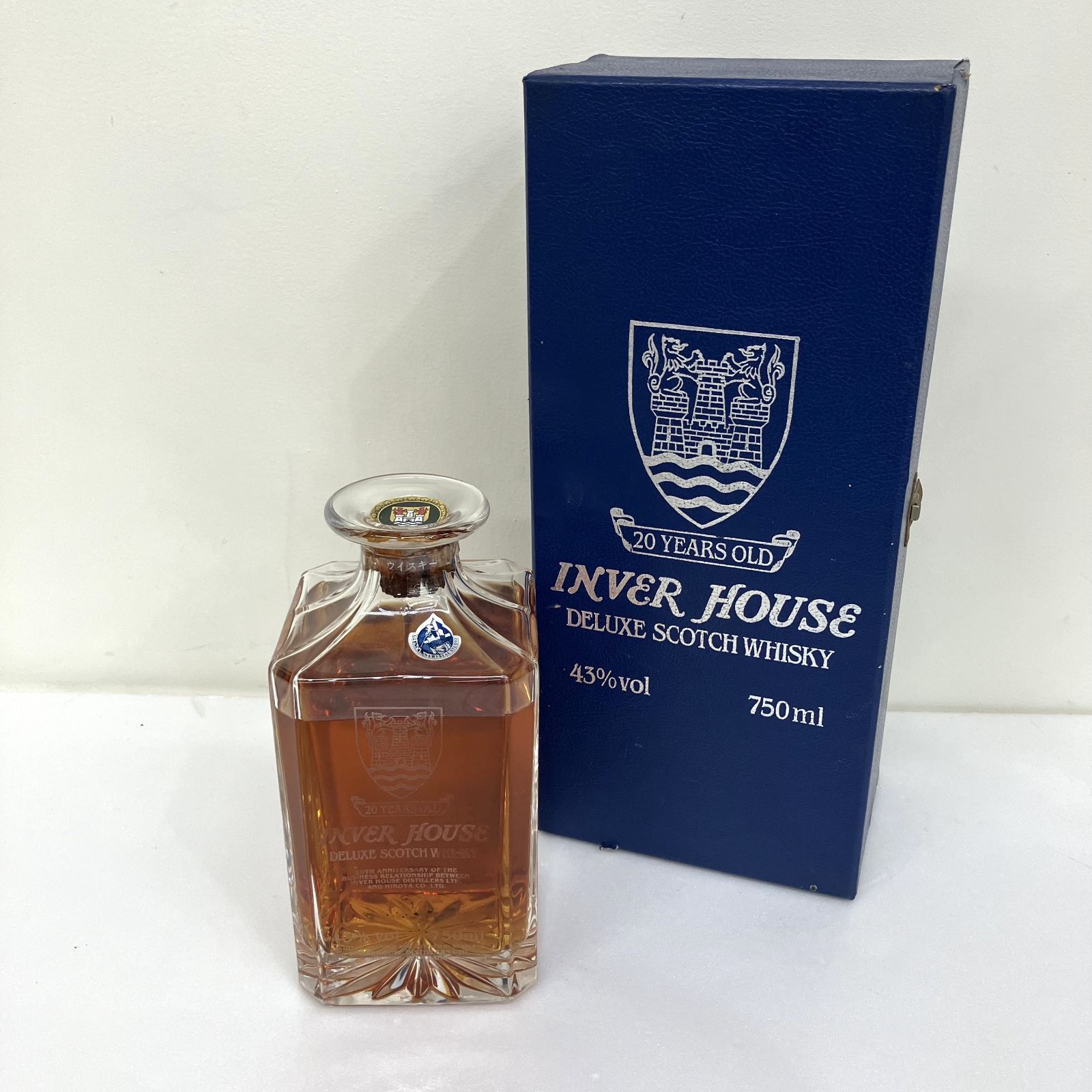 INVER HOUSE インバーハウス21 デラックススコッチ ウイスキー インバーハウス21年 デラックススコッチウイスキー 750ml 替え栓