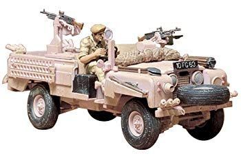 【中古】【非常に良い】タミヤ 1/35 ミリタリーミニチュアシリーズ No.76 イギリス陸軍 S.A.Sランドローバー ピンクパンサー プラモデル 35076 bme6fzu
