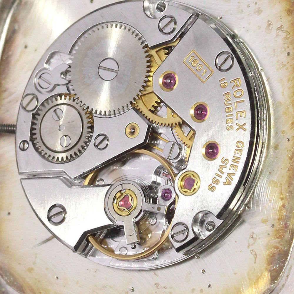 ロレックス ROLEX 4114 チェリーニ K18WG Cal.1601 手巻き メンズ_ 