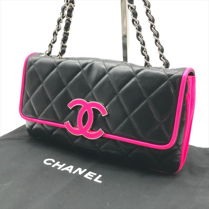 CHANEL ラムスキンマトラッセ シャネル CHANEL ラムスキン パリ限定 マトラッセ チェーン