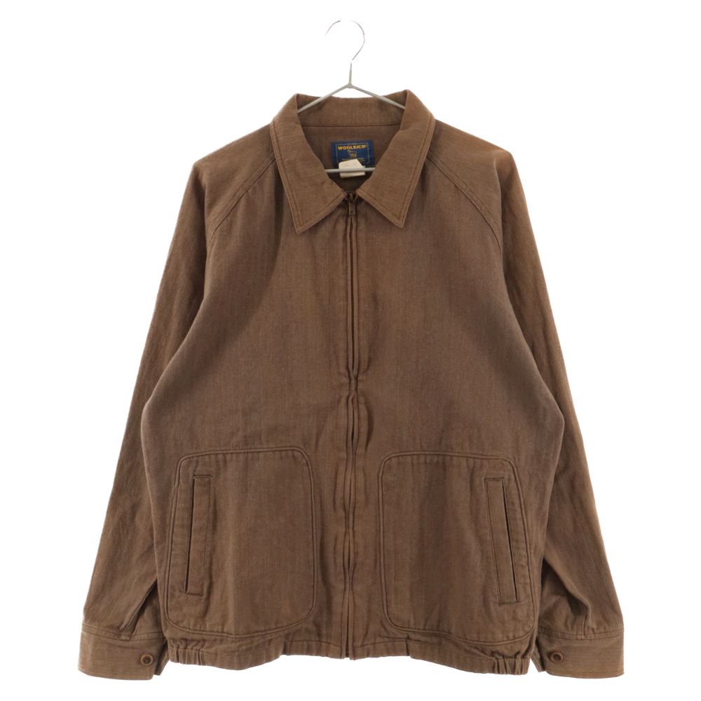 WOOLRICH ブラウン ジップアップジャケット 【公式通販】