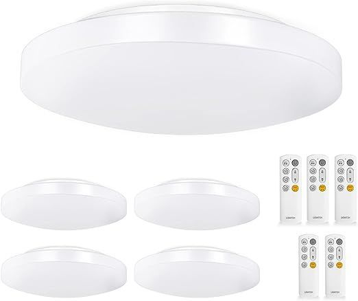 ライト・照明 【5個セット】6畳 LEDシーリングライト ホワイト 