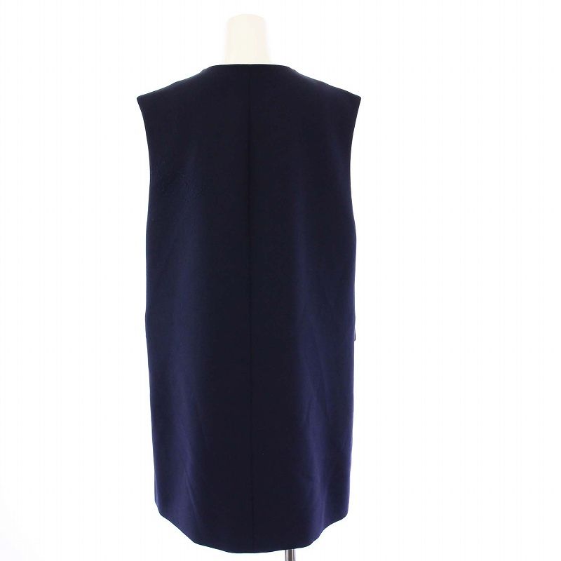 セルフォード CELFORD 23AW パールネックロングベスト ジレ F